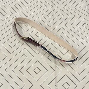 The Belted Cow Canvas Flag Dog Ribbon Belt